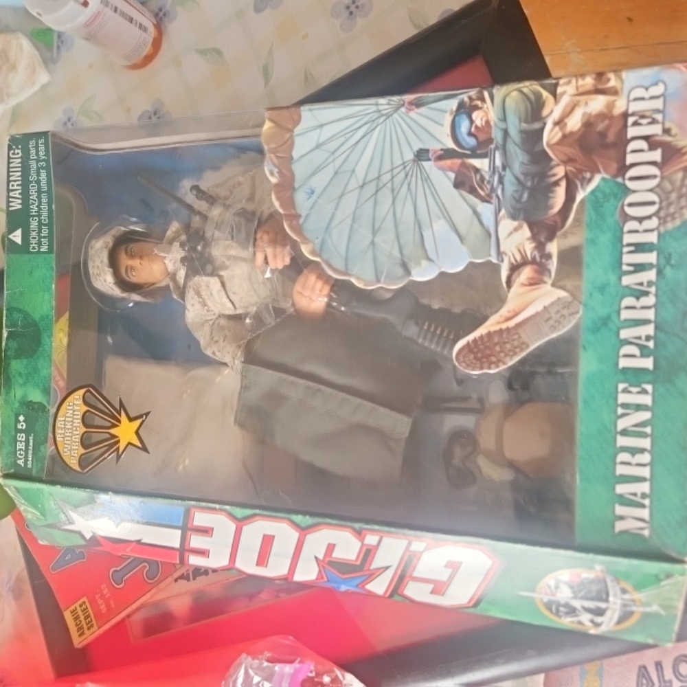 GI Joe Marine Paratrooper Action Figure